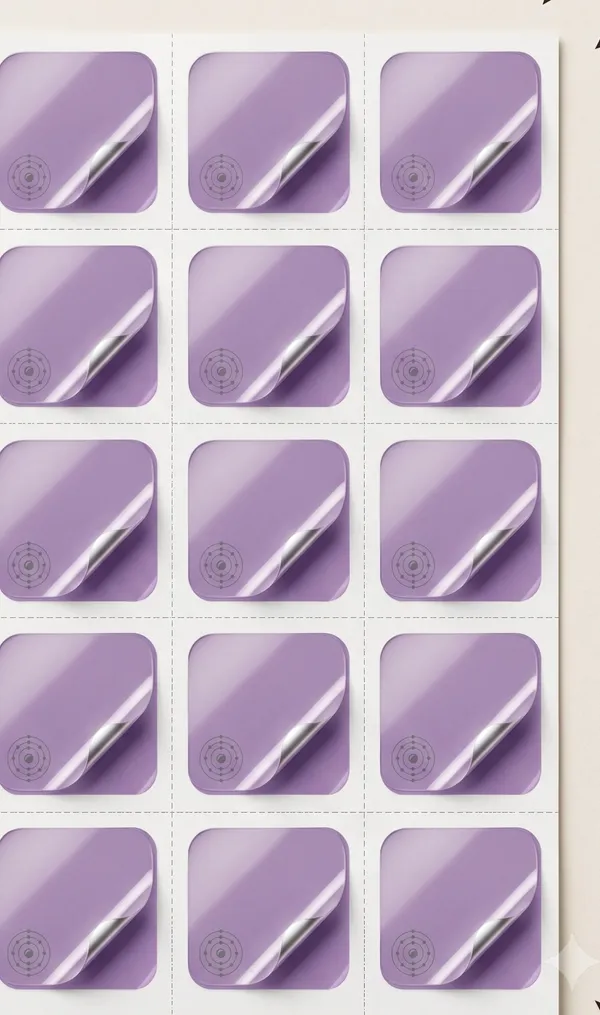 Nerve Ease sheet of patches