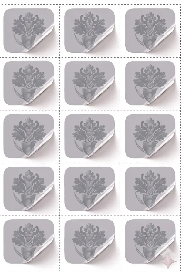 Male Prostate sheet of patches